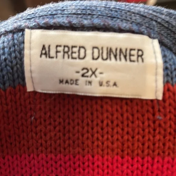 SHELL/VEST TOP Knitted BUTTON FRONT 2Blues/White/Red/Brown - Picture 6 of 8